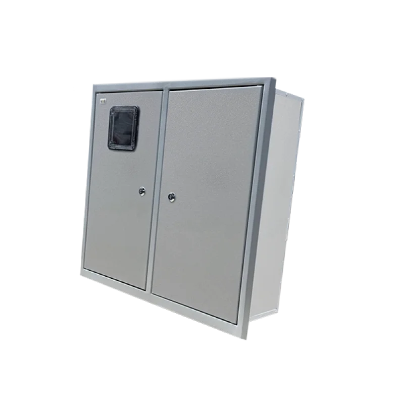 Корпус металлический UEC ЩОРв-3/48 под 3-ф счетчик 48 модулей 550x610x165 мм встроенный (SKM24-V-3-48-31-U)