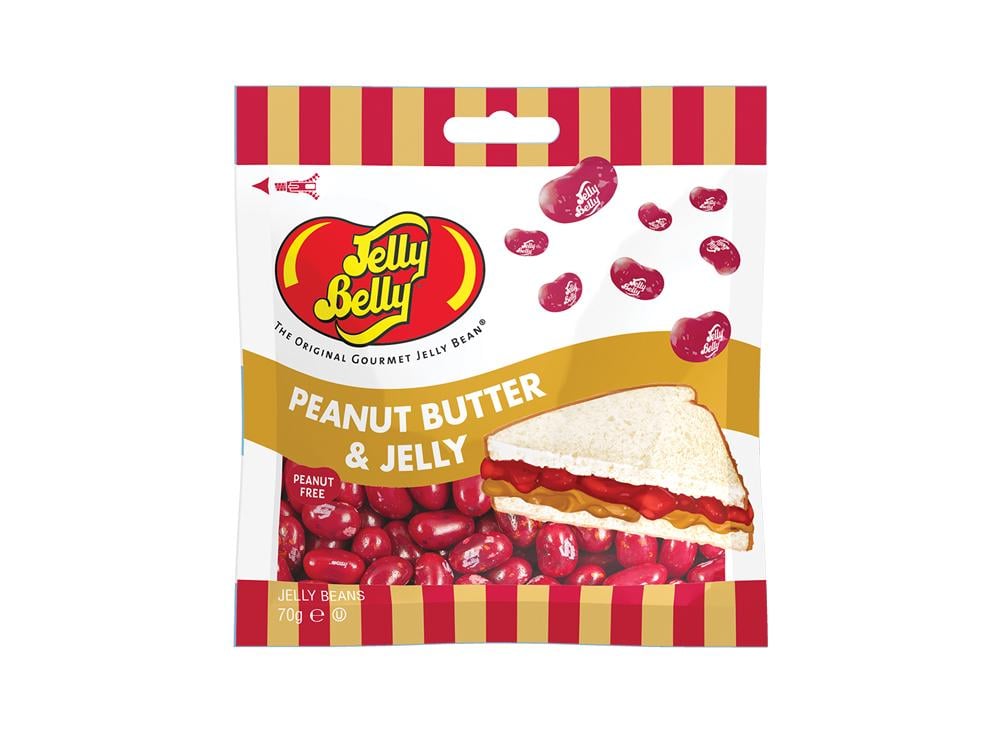 Мармелад жувальний Jelly Belly Peanut Butter & Jelly 70 г (erdfv4edd2cv)