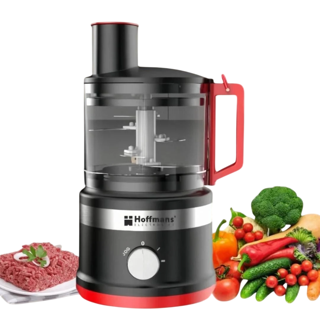 Измельчитель кухонный Hoffman 5в1B 1000 Вт 2,5 л Черный (HM-2076-B)