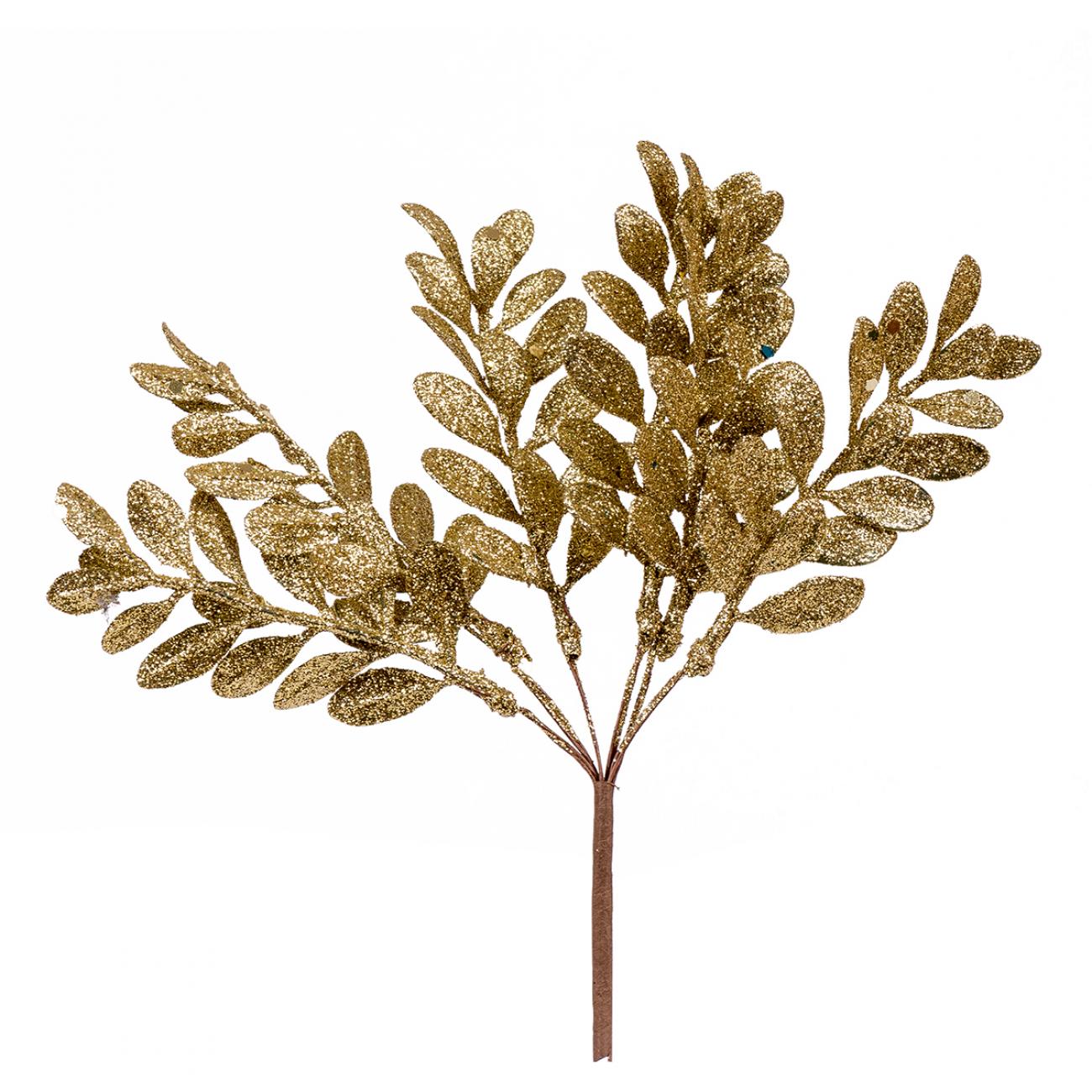 Ветка декоративная Yes! Fun 26 см глиттер Золото (0973887)