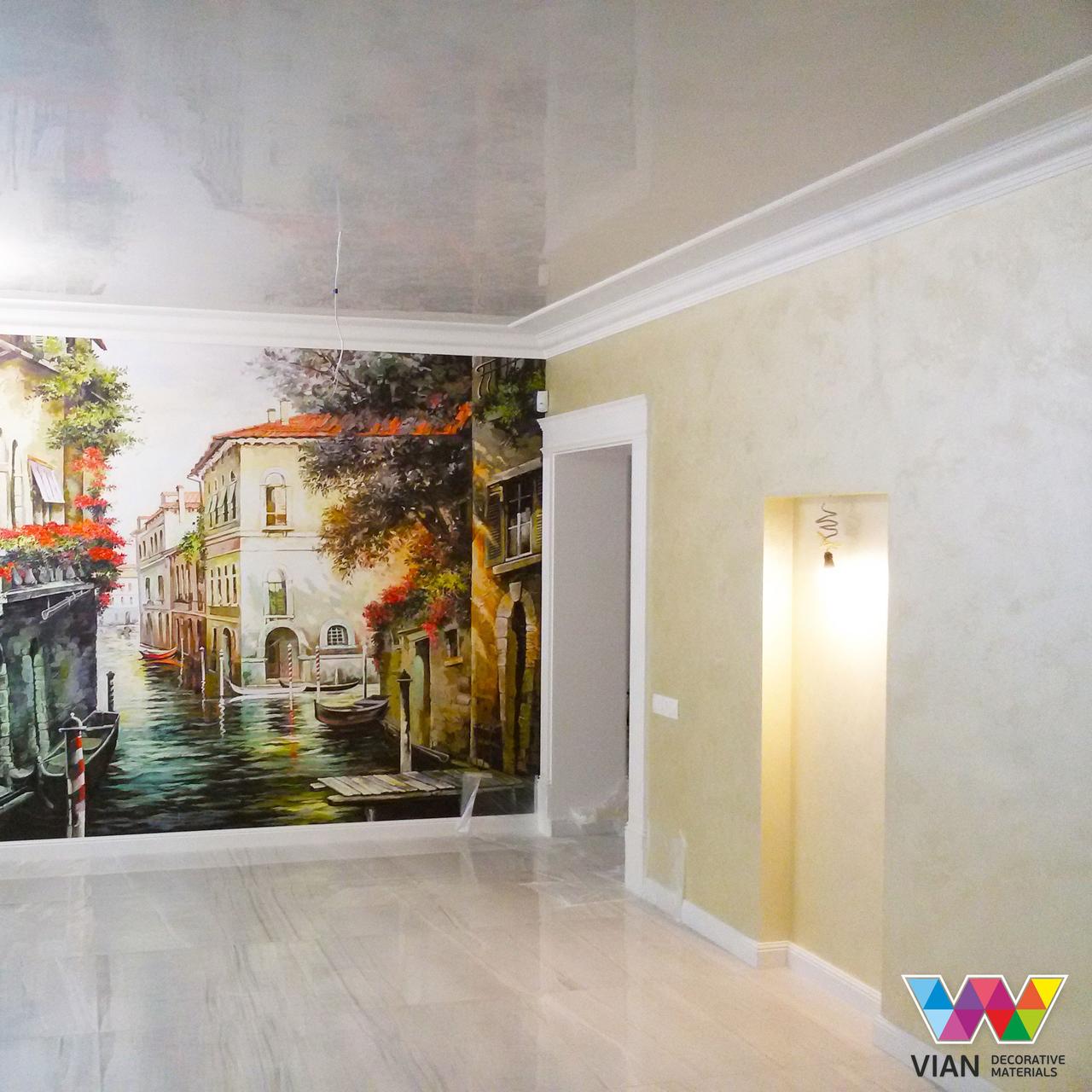 Декоративная штукатурка известковая венецианская Vian Венеция 4 кг - фото 2