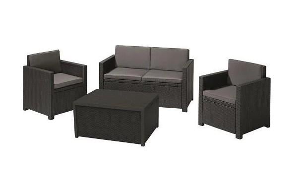 Комплект садовой мебели Keter Monaco set из искусственного ротанга (CNT00012608)