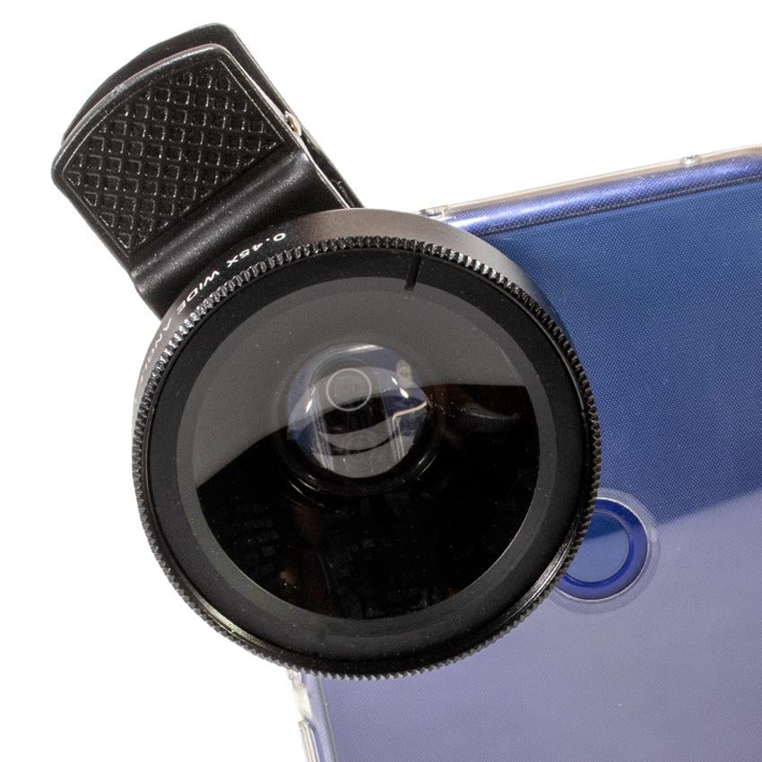 Насадка Fish Eye для камеры смартфона Photolife BL-02 2в1 - фото 2