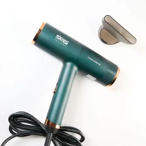 Фен для укладки волос DSP 30253 1200 Вт 2 режима работы Зеленый (3736363Од) - фото 3 Фен для укладки волос DSP 30253 1200 Вт 2 режима работы Зеленый (3736363Од) - фото 3