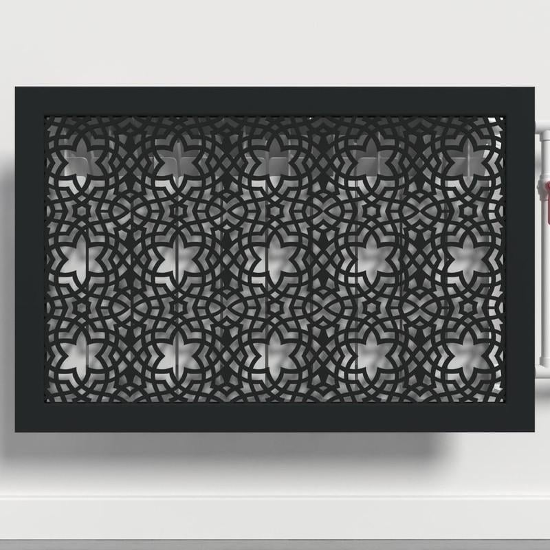 Решетка-экран на батарею SMARTWOOD 600 мм Чорный (R20212107)