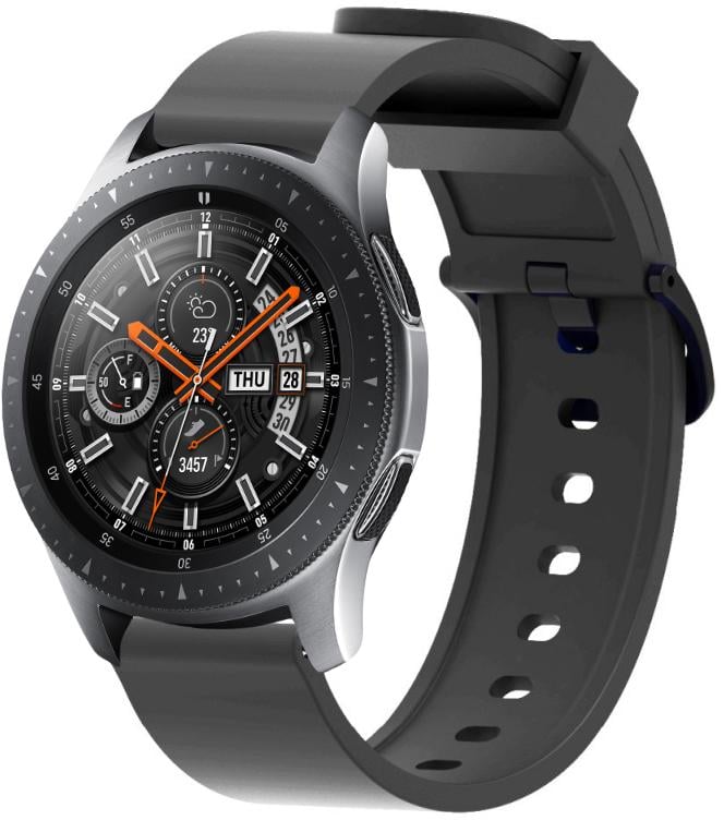 Ремешок силиконовый Like для Samsung Galaxy Watch 42 мм Black (13325-2B)