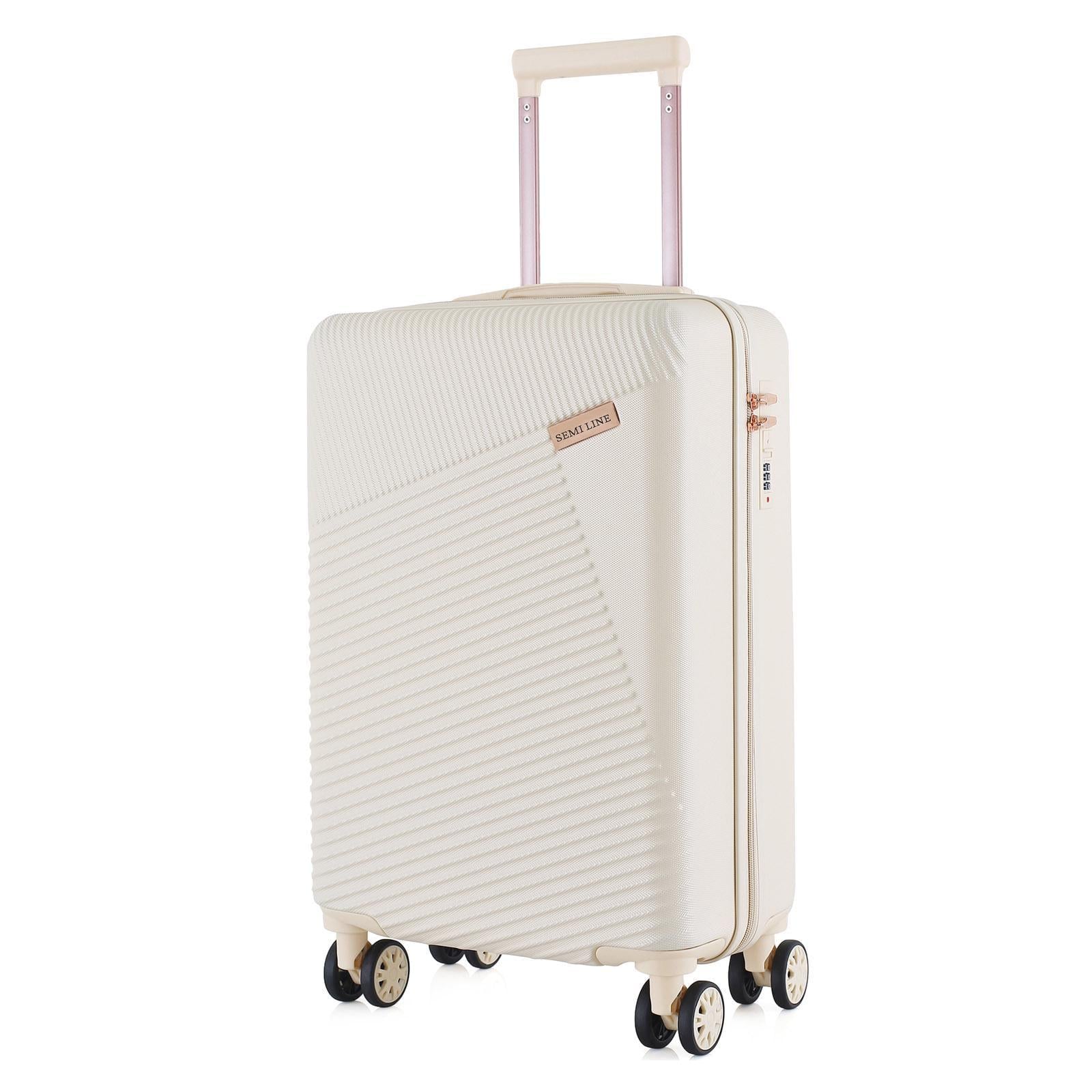 Чемодан SEMI LINE 20" S Ecru (T5757-2) Чемодан SEMI LINE 20" S Ecru (T5757-2)