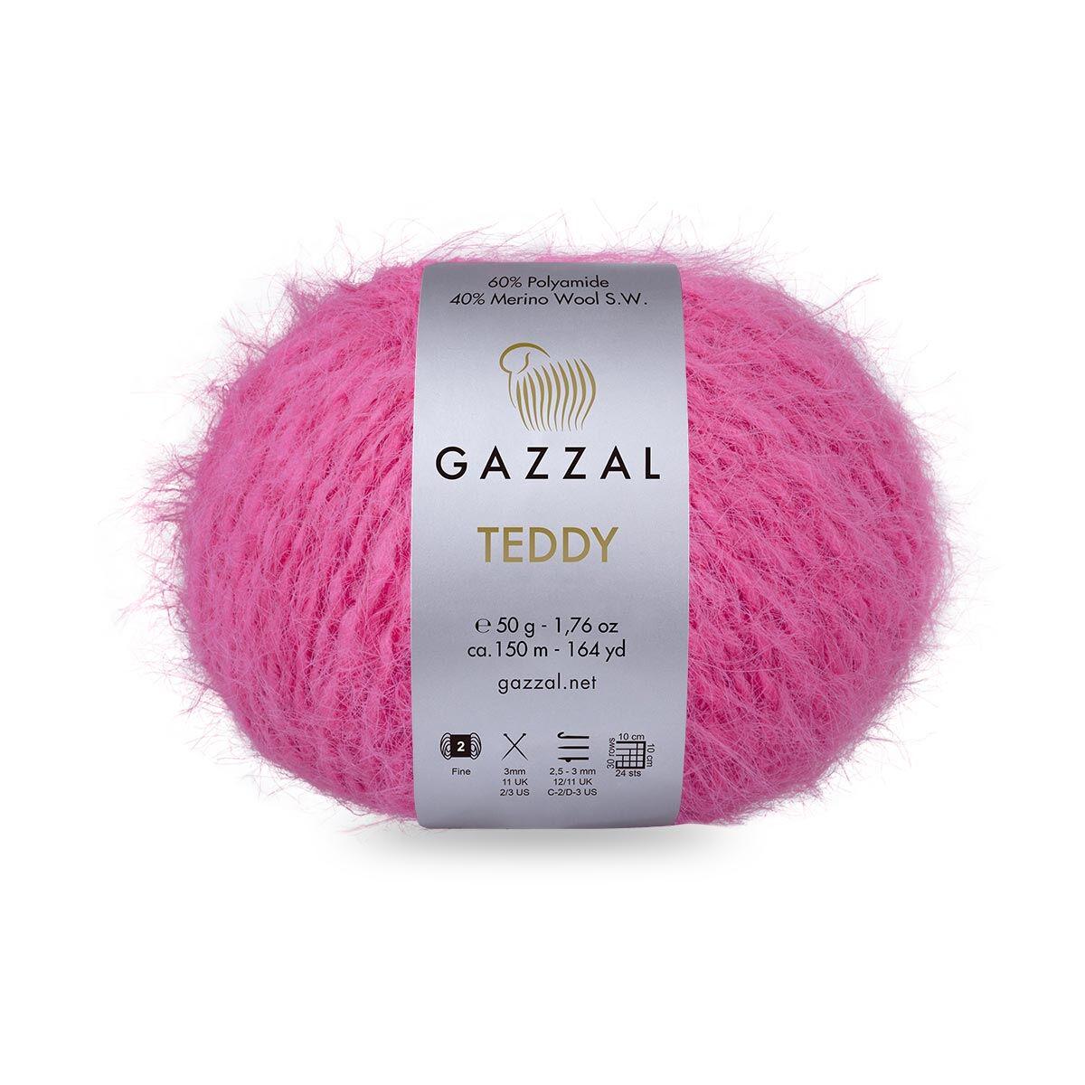 Пряжа Gazzal Teddy 6548 - фото 1