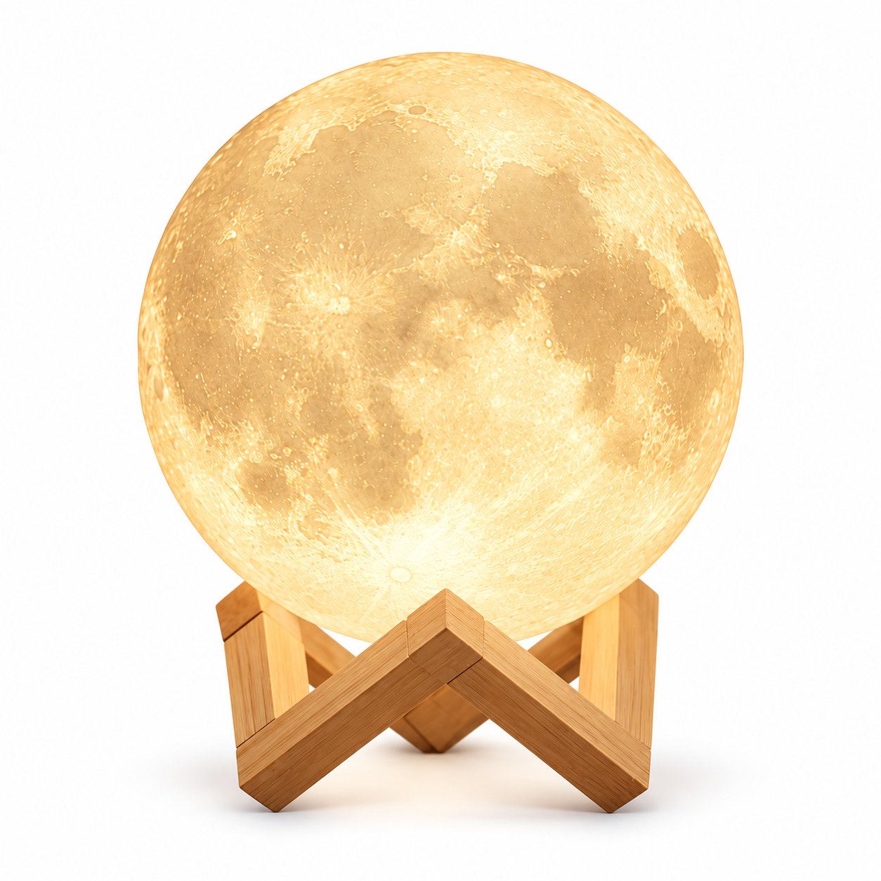 Ночник 3D Magic Moon 15 см Белый (63475)