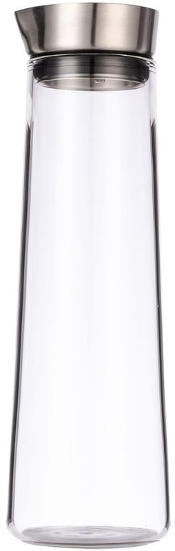 Графин стеклянный Kamille со стальной пробкой 1200 мл