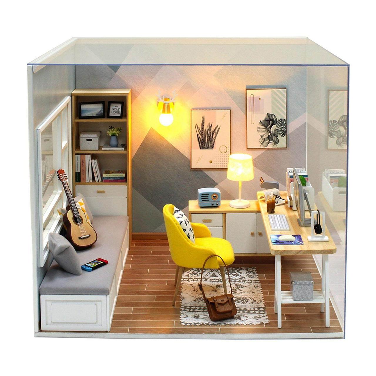 Конструктор 3D Roombox Study Room комната сиденья Study Room (2531030383)