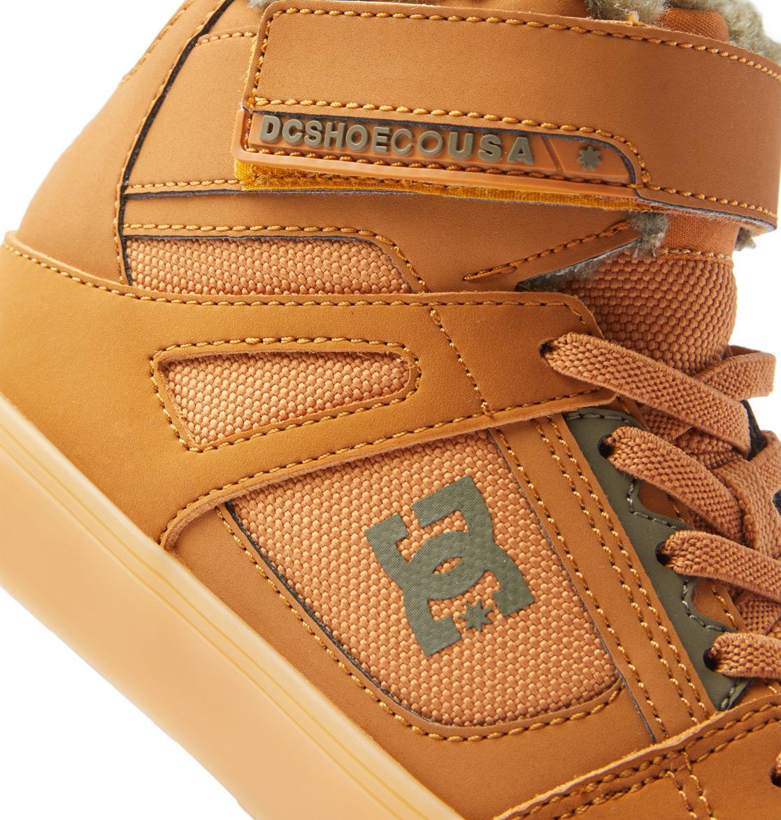 Кроссовки DC Pure High Top Wnt EV р. 34,5/3,5 22,3 см Wheat - фото 7