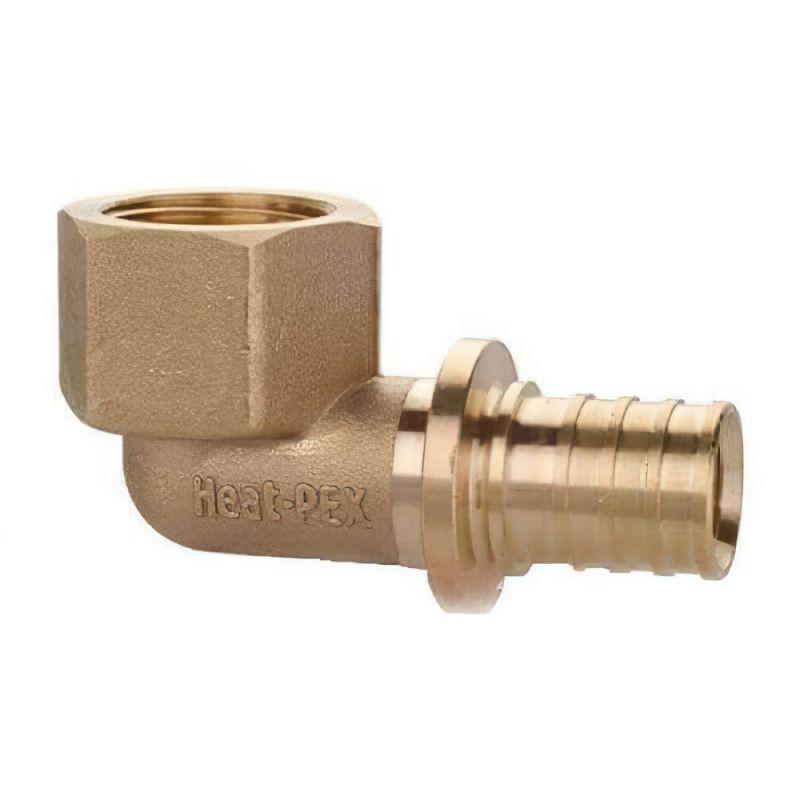 Уголок латунный Heat-PEX с внутренней резьбой d 20 мм x 1/2" (EVO2008200)