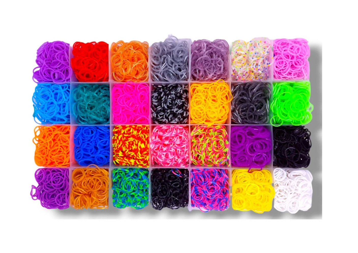 Набір для плетіння браслетів із резинок Fashion Loom Bands set 12000 шт.