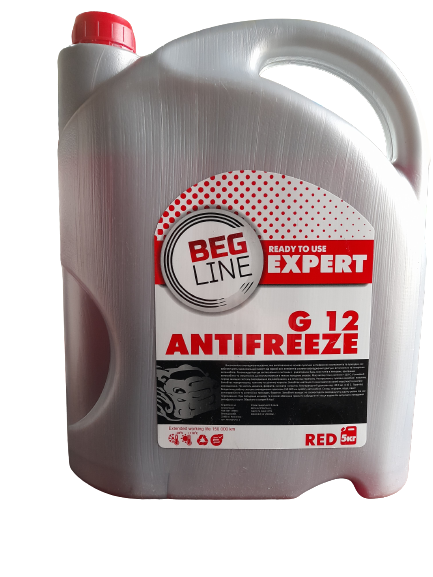 Антифриз BEG-LINE G12 EXPERT -30 5 л Красный (3225805353)