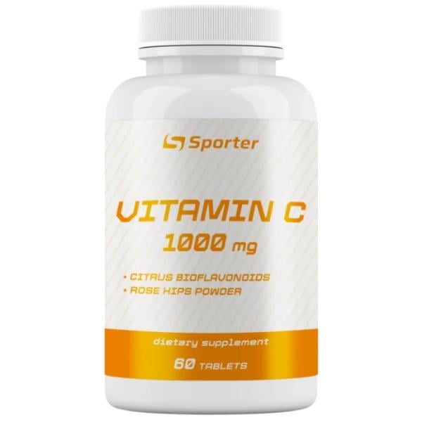 Витамин C для спорта Sporter Vitamin C 1000 мг 60 капс. (000023824)