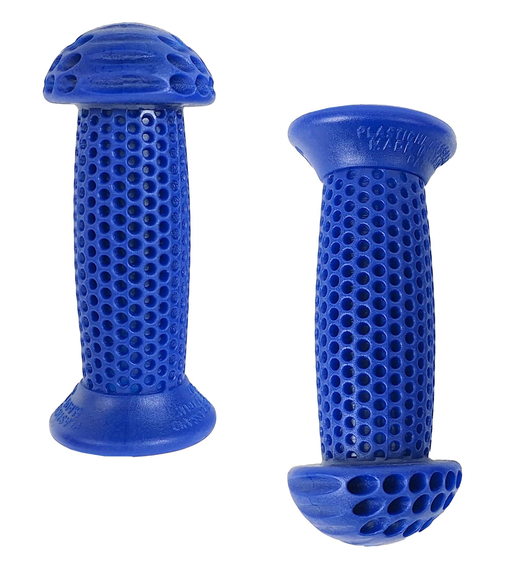 Грипси силіконові на дитячий велосипед/самокат 95 мм Синій (G0000122)