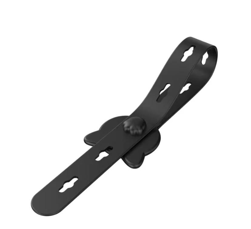 Органайзер-фиксатор для кабеля Captain 3М скотч силиконовый 20 шт. Черный (483425254)