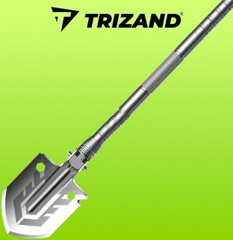 Лопата саперная складная TRIZAND 16в1 многофункциональная Серебрянно-синий - фото 4 Лопата саперная складная TRIZAND 16в1 многофункциональная Серебрянно-синий - фото 4