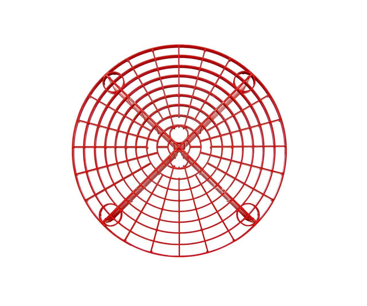 Грязеуловитель для ведра MaxShine Grit Guard Red защита воды от грязи во время мойки авто Красный Грязеуловитель для ведра MaxShine Grit Guard Red защита воды от грязи во время мойки авто Красный