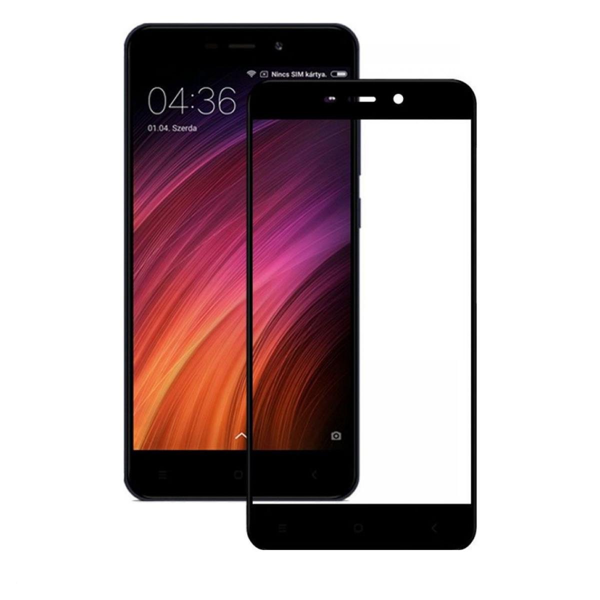 Захисне скло Glass Full Glue для Xiaomi Redmi 4A Black (357)