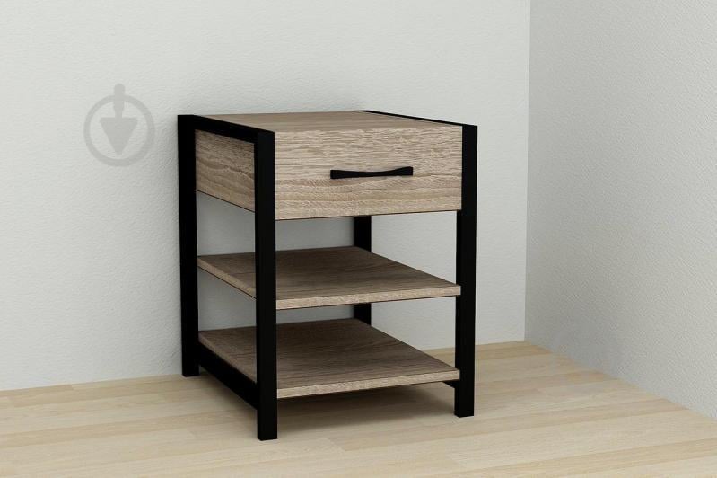 Тумба Ferrum-decor Вивьен 1/2 50x41x40 см Дуб Сонома (XK00077)