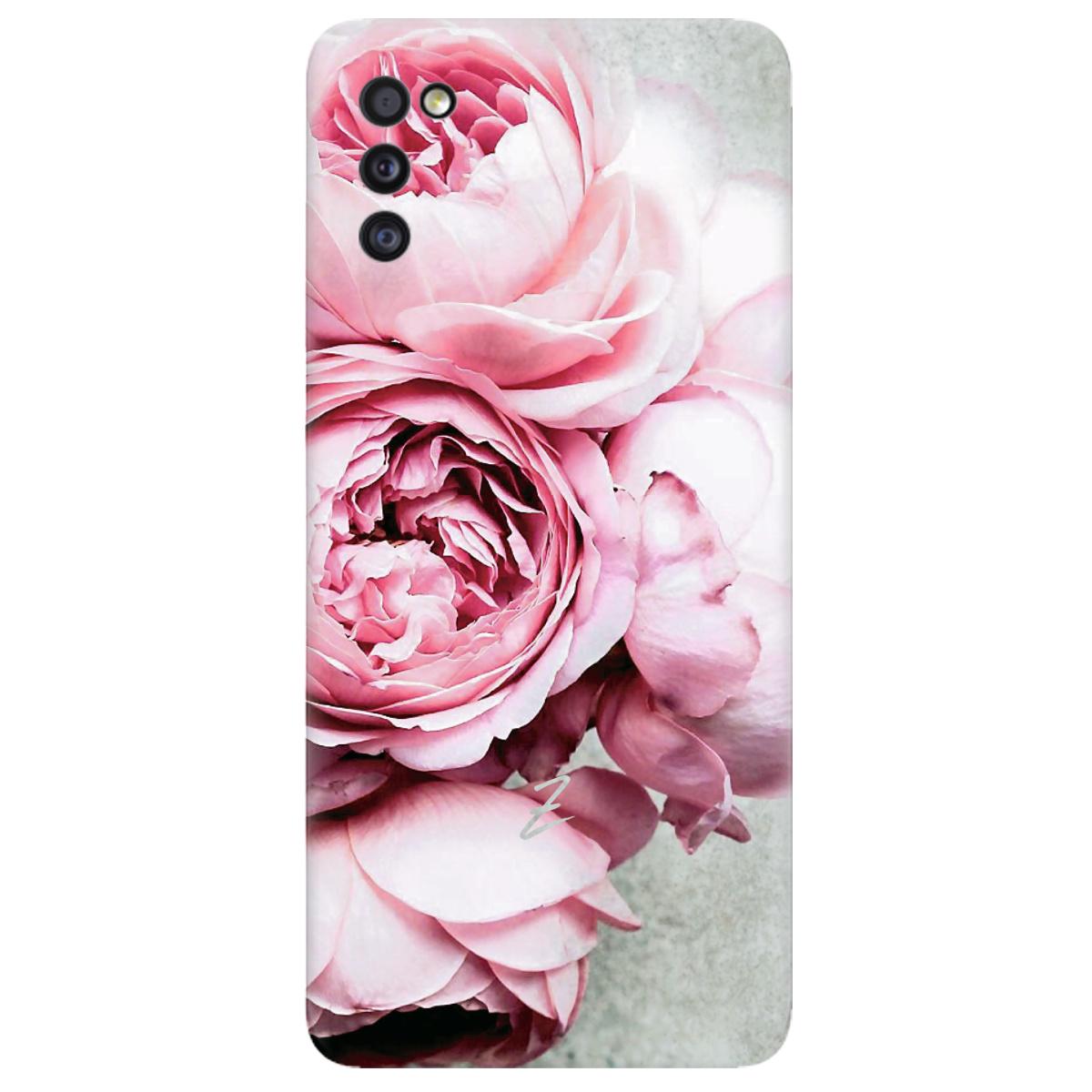 Силиконовый чехол Zorrov для Samsung Galaxy A41 - Peony (14120040140089049)