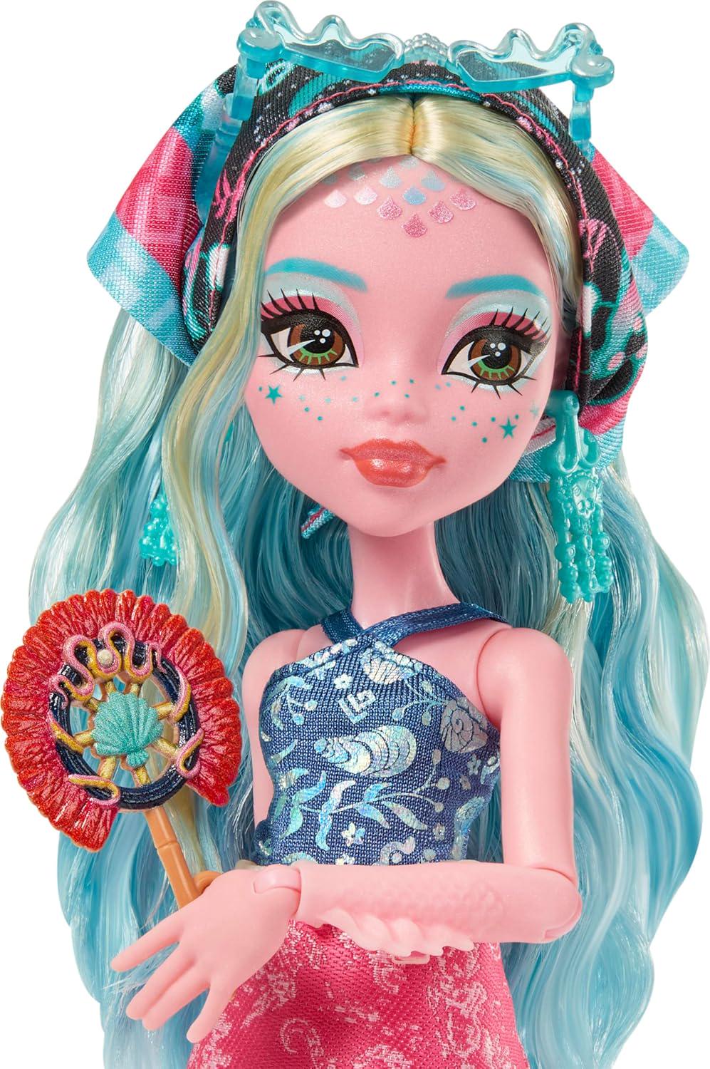 Кукла Monster High Lagoona Blue Gore-geous Oasis (30633177) - фото 4 Кукла Monster High Lagoona Blue Gore-geous Oasis (30633177) - фото 4
