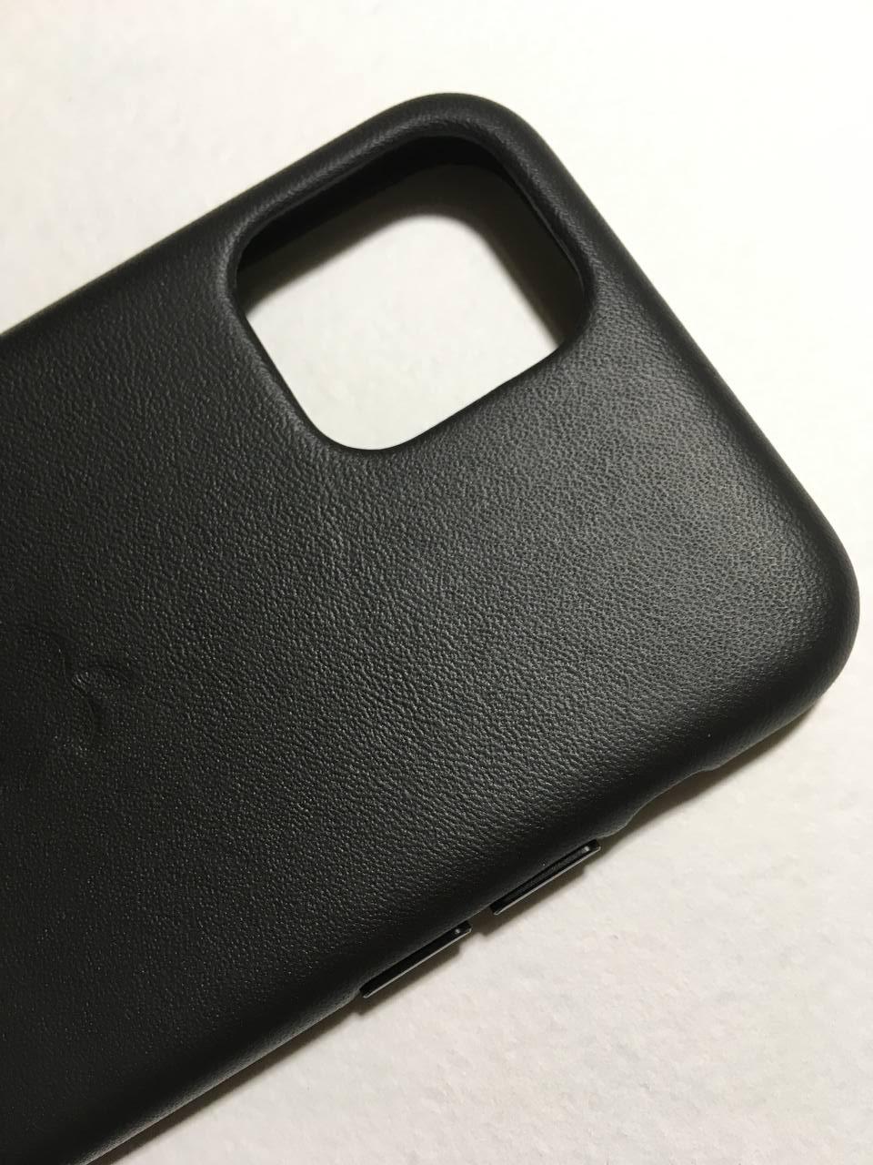 Чохол шкіряний оригінальний Leather Case MX0E2ZM/A для Iphone 11 Pro Max 6.5" Black - фото 7