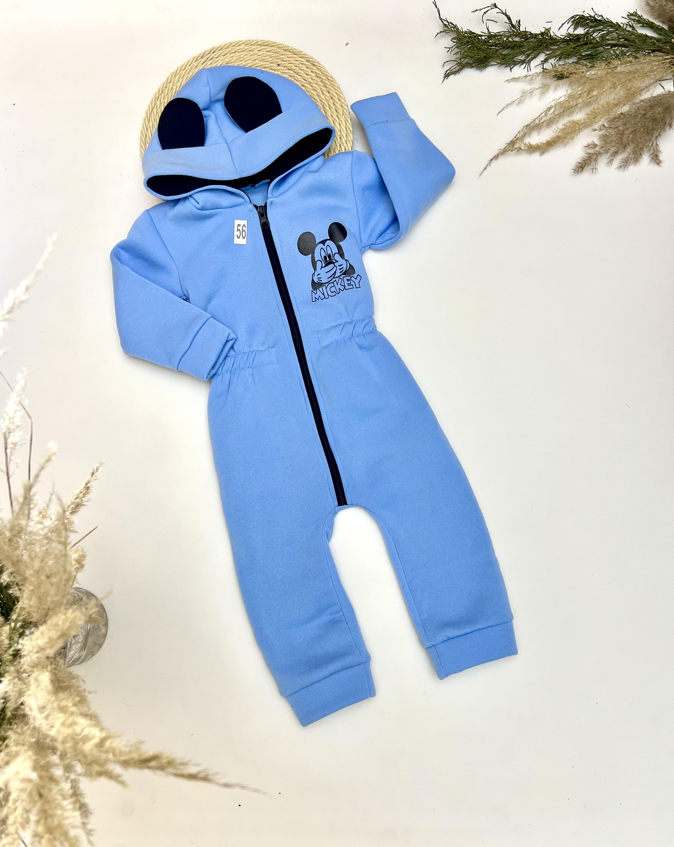 Комбинезон утепленный на флисе Микки для мальчиков (589,1)