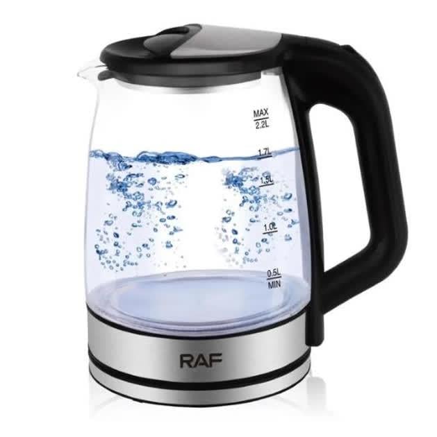 Електрочайник RAF R.7842 на 2,2 л Чорний (29452386) Електрочайник RAF R.7842 на 2,2 л Чорний (29452386)