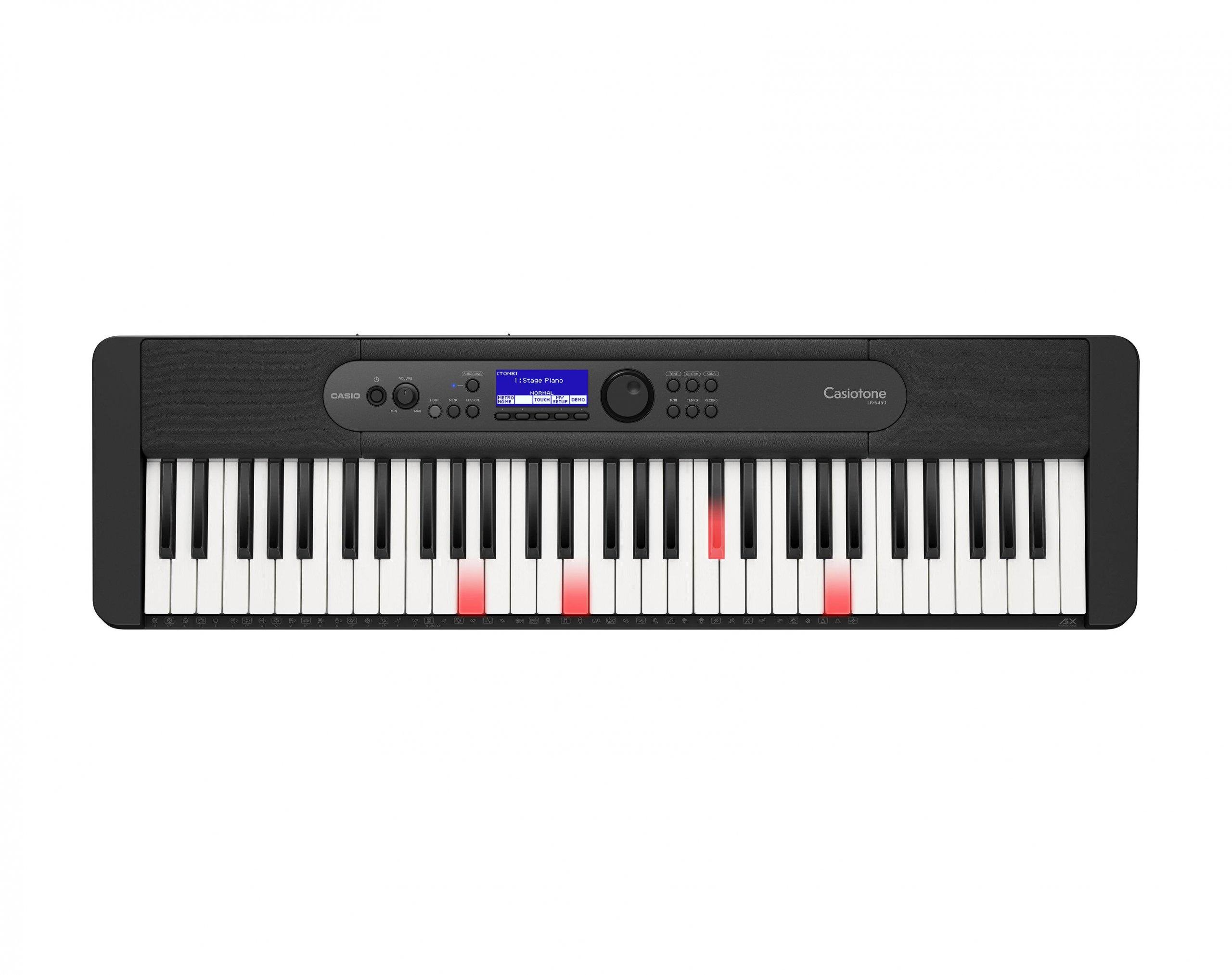 Синтезатор з підсвіткою клавіатури Casio Key Lighting LK-S450 (127356)