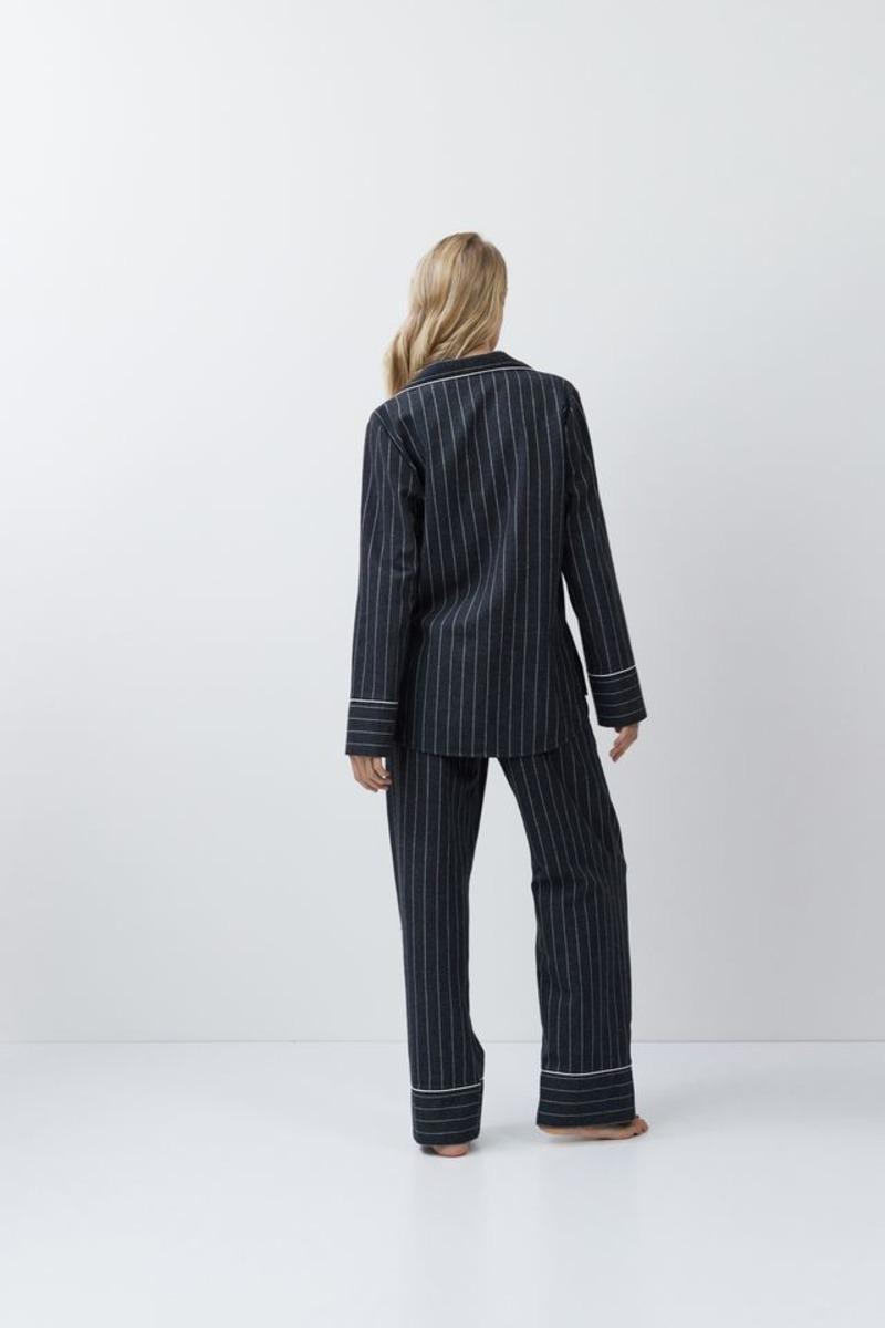 Піжама жіноча з штанами Aruelle S Темно-сірий (Casey-long) - фото 2 Піжама жіноча з штанами Aruelle S Темно-сірий (Casey-long) - фото 2