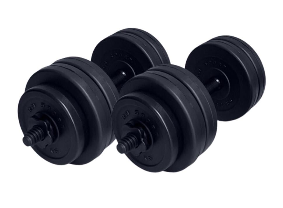 Две разборные гантели RN-Sport 13 кг с ABS-покрытием (2522949026) - фото 1 Две разборные гантели RN-Sport 13 кг с ABS-покрытием (2522949026) - фото 1