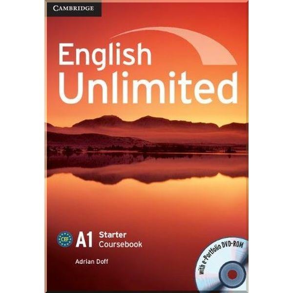 Книга Adrian Doff "English Unlimited" Starter Coursebook with e-Portfolio DVD-ROM (ISBN:9780521726337)