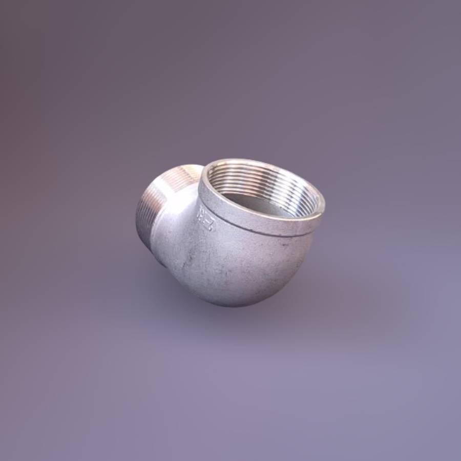 Відвід різьбовий DN50 ВН/ЗР BSPP н/ж сталь AISI304 90° Class 150 2" (29202998) - фото 3 Відвід різьбовий DN50 ВН/ЗР BSPP н/ж сталь AISI304 90° Class 150 2" (29202998) - фото 3