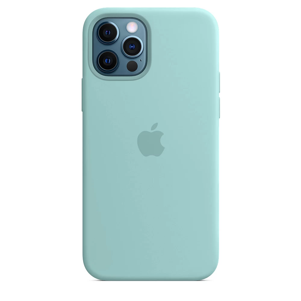 Силіконовий Чохол Накладка Silicone Case для iPhone 12 Pro Max Sky Blue