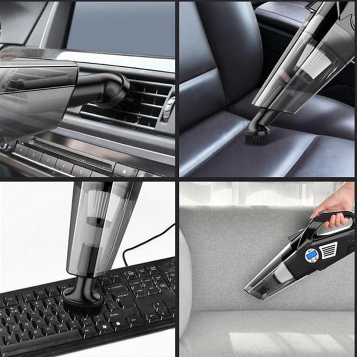 Автопилосос бездротовий Car Mounted Vacuum Cleaner 4в1 з електронним манометром (JM_7554) - фото 3 Автопилосос бездротовий Car Mounted Vacuum Cleaner 4в1 з електронним манометром (JM_7554) - фото 3
