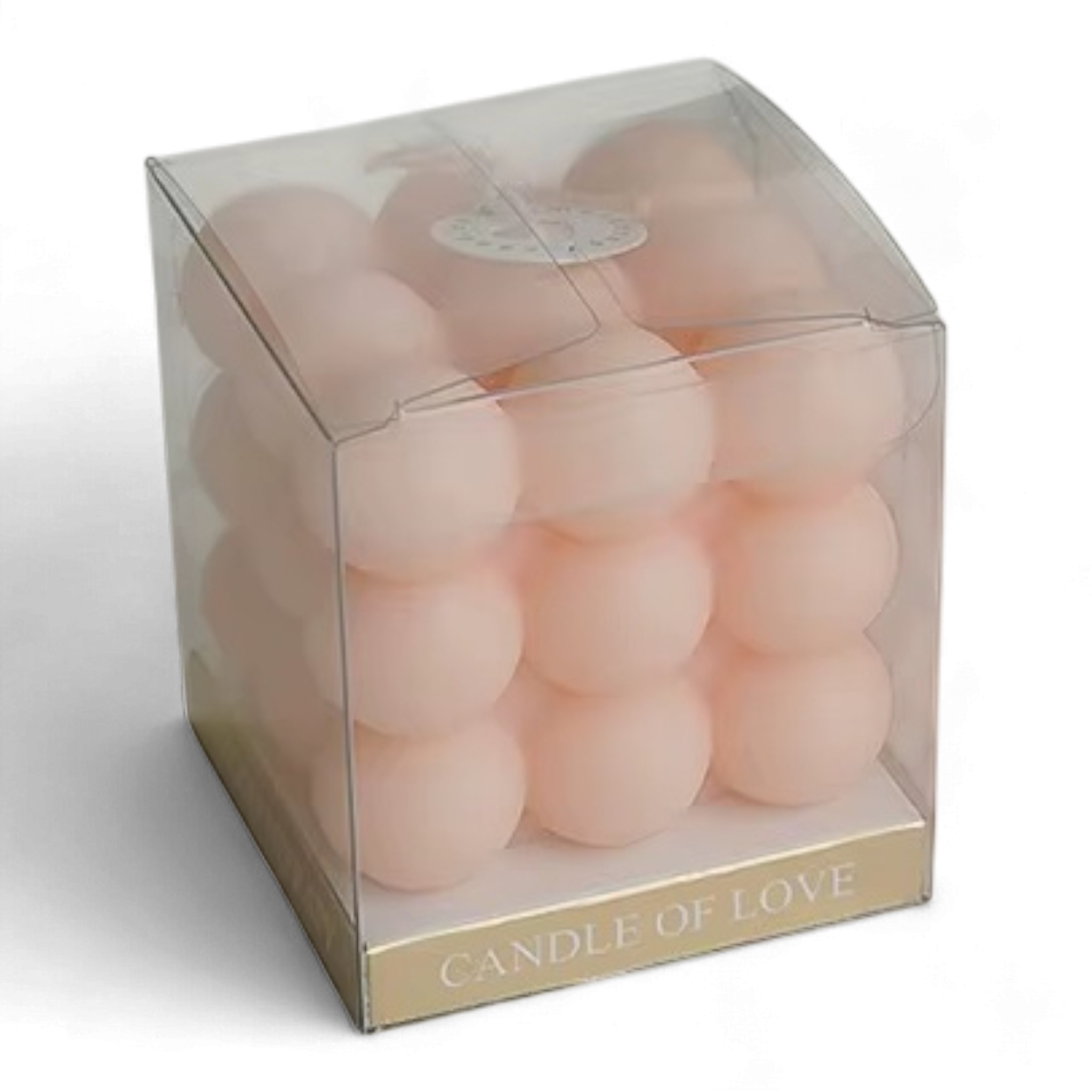 Свічка бульбашково-кубічна Du Song Ніжно-рожевий (00017) - фото 3 Свічка бульбашково-кубічна Du Song Ніжно-рожевий (00017) - фото 3