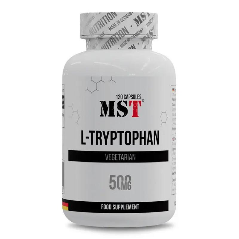 Триптофан MST L-Tryptophan 500 mg 120 капс. (23101-01) Триптофан MST L-Tryptophan 500 mg 120 капс. (23101-01)