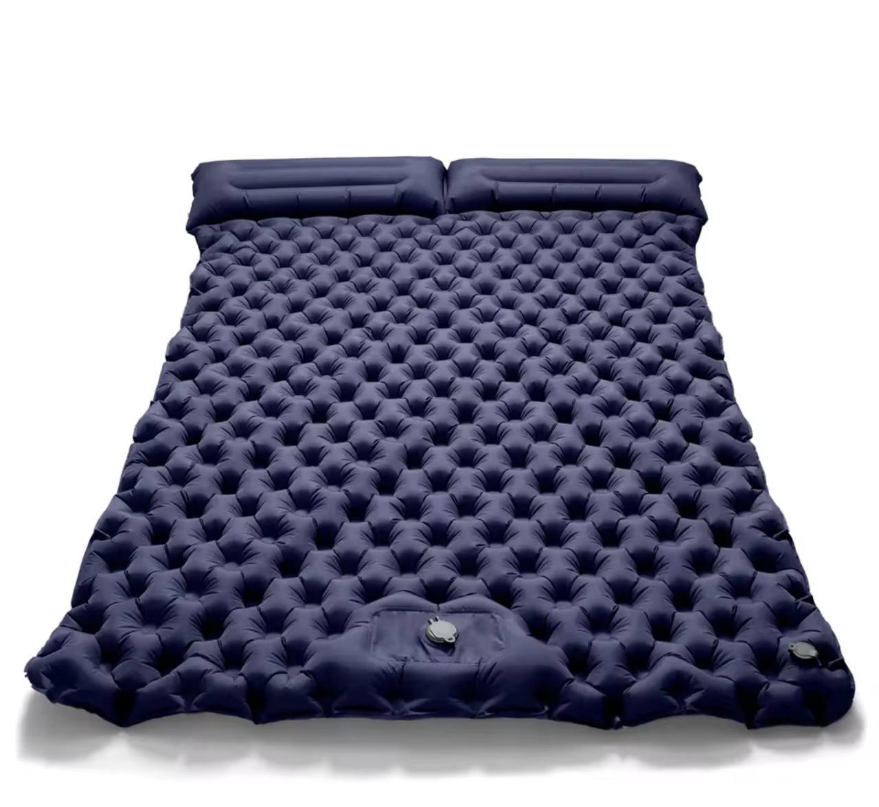 Килимок надувний двухспальний з вбудованим насосом та подушками Navy (rwj-4dv-ady) Килимок надувний двухспальний з вбудованим насосом та подушками Navy (rwj-4dv-ady)