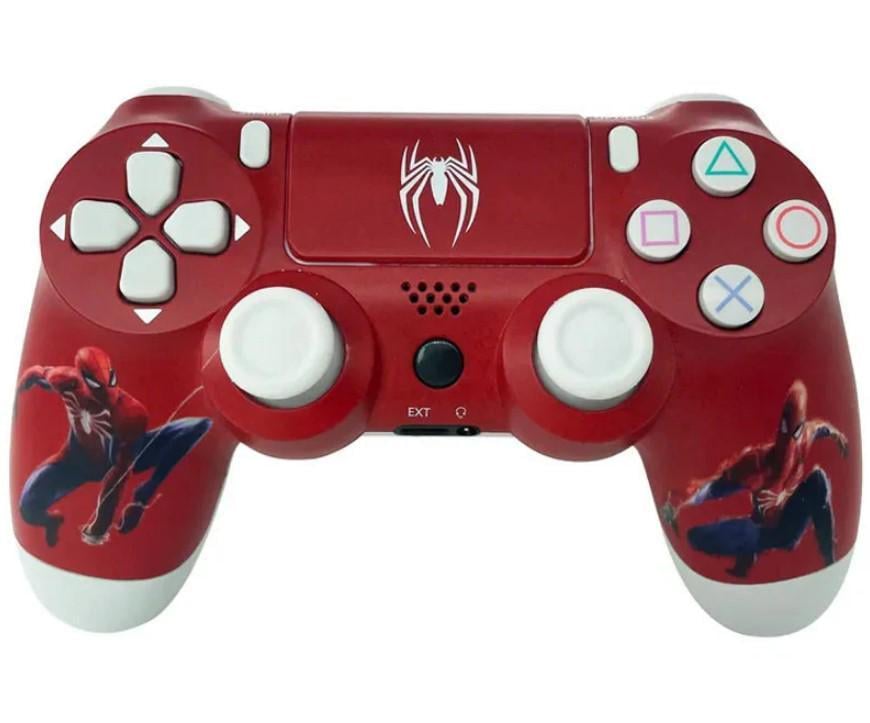 Геймпад Spiderman Wireless Double Vibration для PS4 и ПК игровой (2104618741)