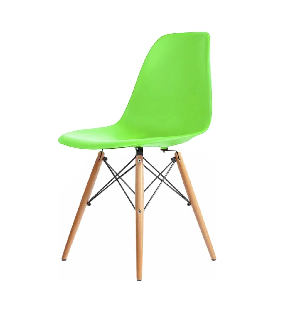 Стул пластиковый TOWER WOOD 460x420x800 мм Зеленый