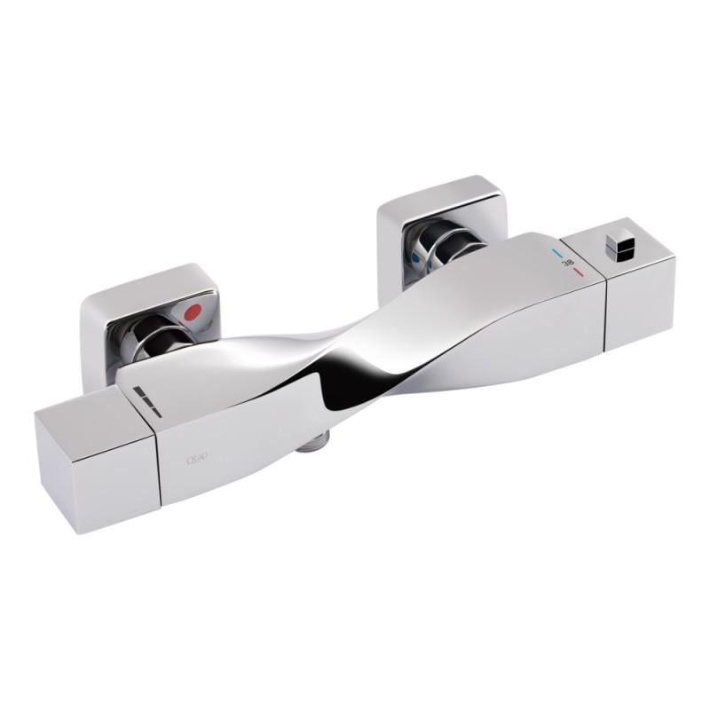 Смеситель для душа Qtap Zkrouceny термостатический QTZKR40T105C Chrome (37522267)