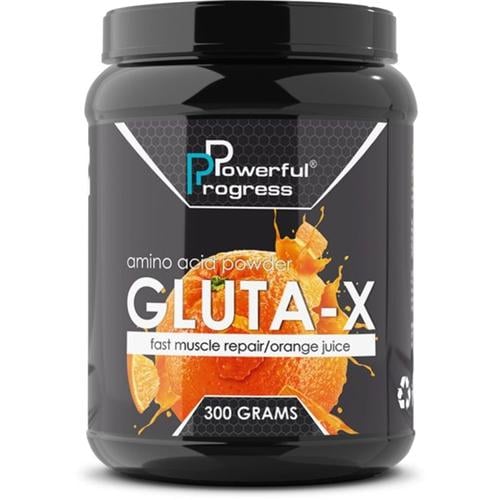 Глютамін для спорту Powerful Progress Gluta Х 300 г 30 порцій Orange