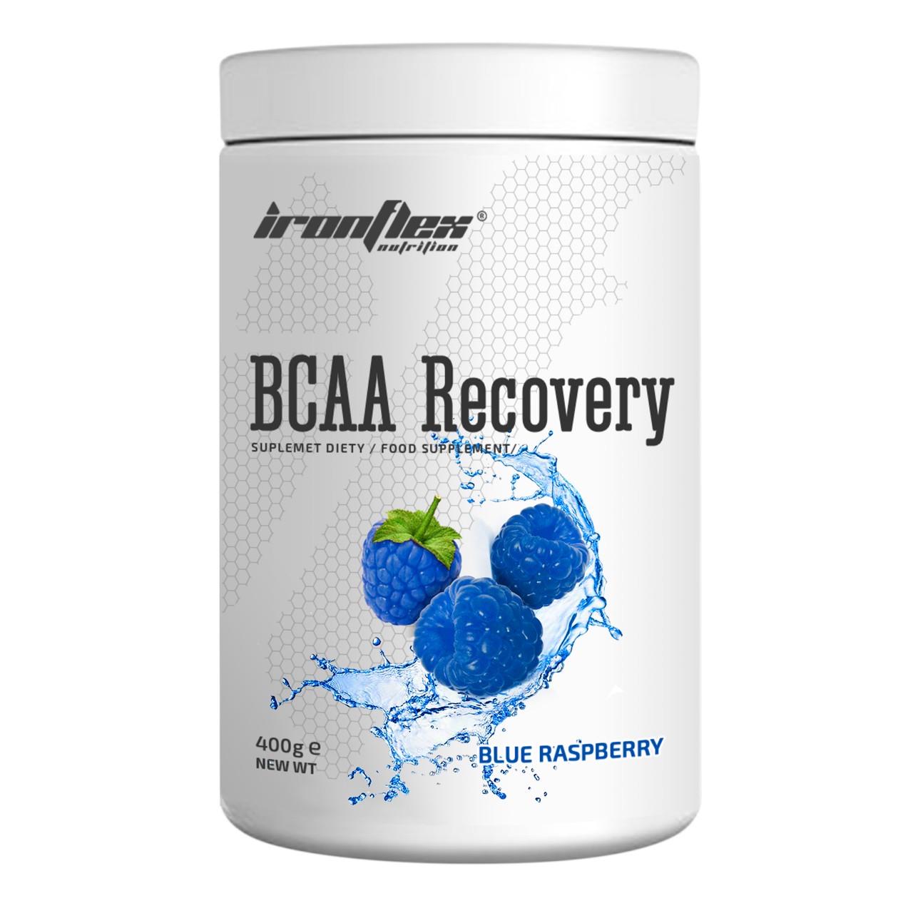 Аминокислоты BCAA Recovery 500 г Blue raspberry