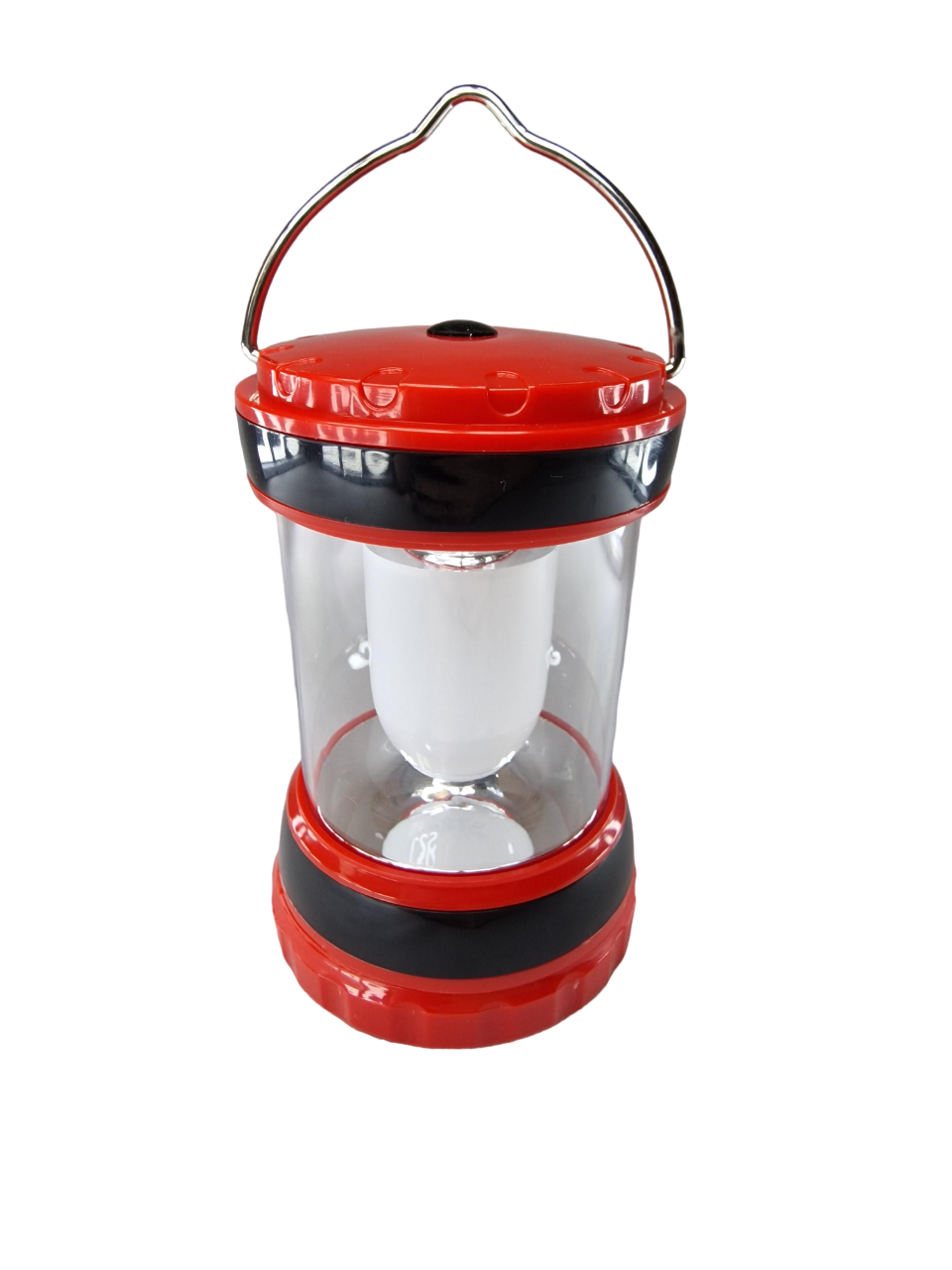 Фонарь-лампа кемпинговый KT-606 на батарейках Красный