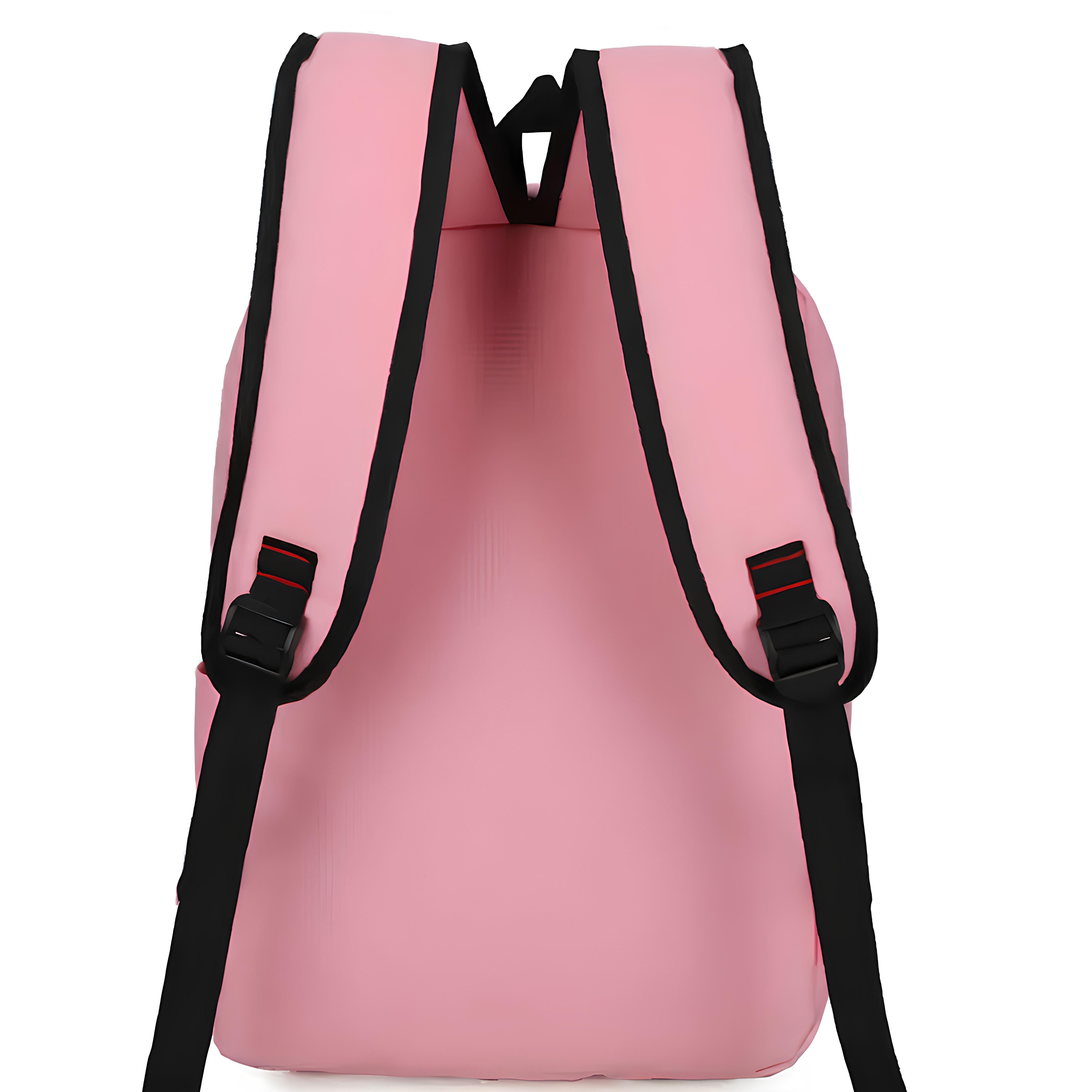 Набор 4в1 рюкзак/сумка/косметичка/пенал Розовый (29164458) - фото 2 Набор 4в1 рюкзак/сумка/косметичка/пенал Розовый (29164458) - фото 2