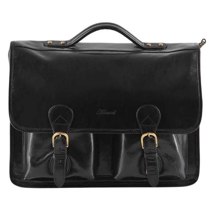 Портфель мужской Ashwood 8190 Black (8190 BLACK)