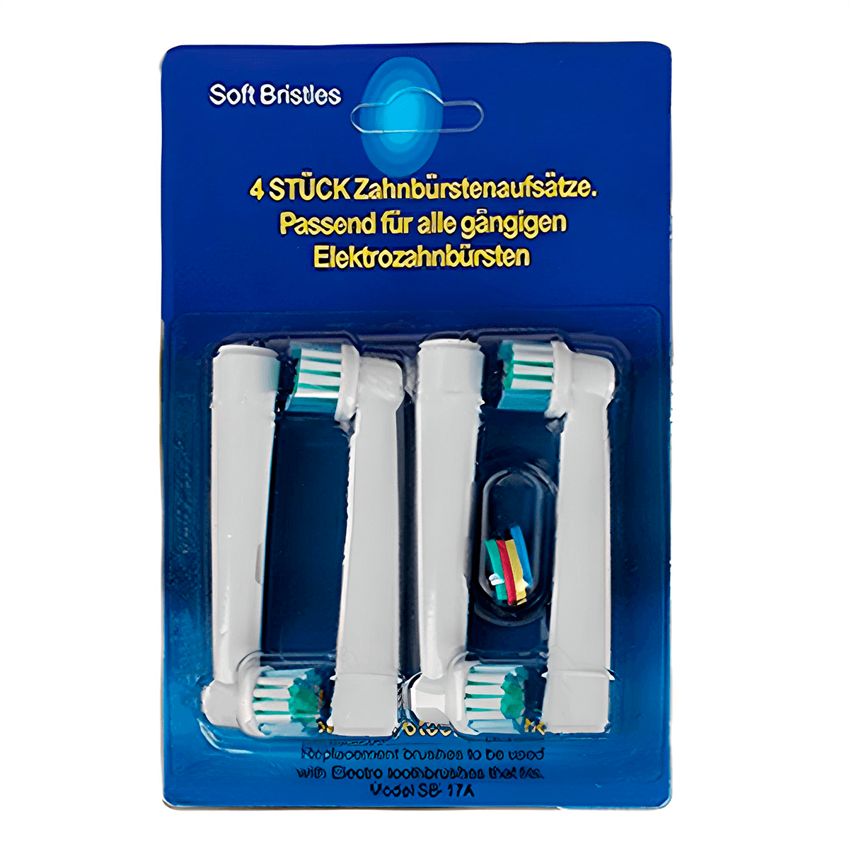 Набор сменных насадок SB-17A Precision Clean/EB50 Cross Action для зубной щетки Oral-B Braun (2179795829) - фото 9